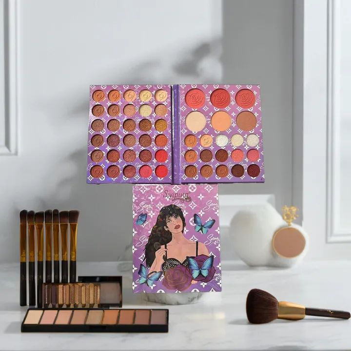 ماكياج 51 لون من 3 صفحات   Color 3-Page Makeup Palette