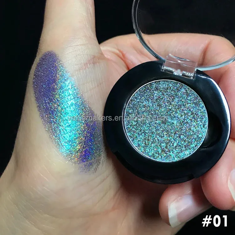 ظلال عيون نباتي  color glitter eyeshadow