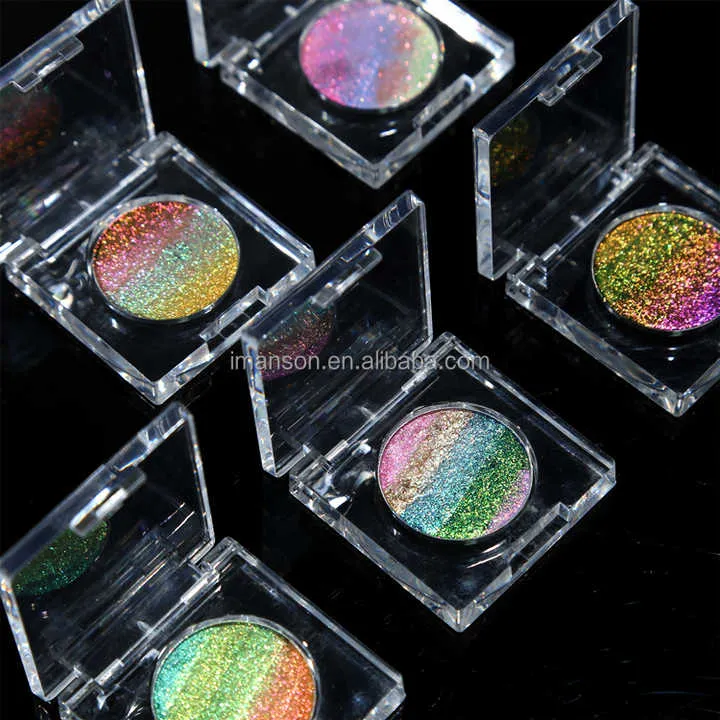 ظلال عيون بألوان قوس قزح Palette for Face Rainbow Chameleon Eyeshadow