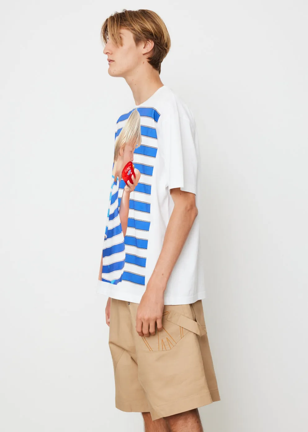 Boy with Apple Oversized T-Shirt