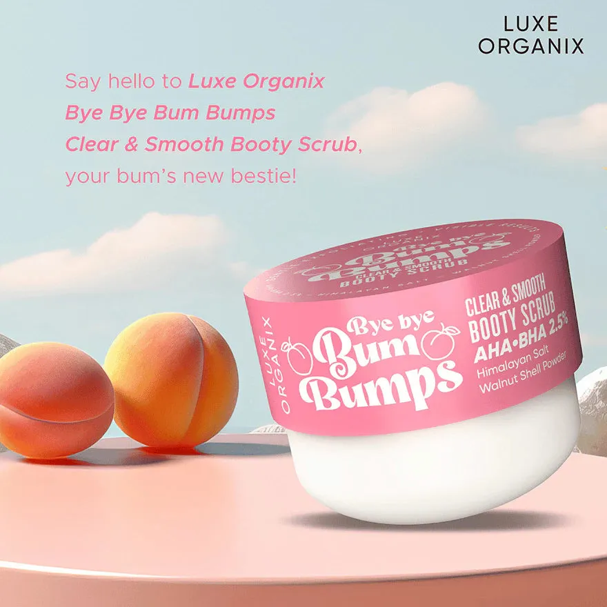 Bye Bye Bum Bumps Clear & Smooth Booty Scrub