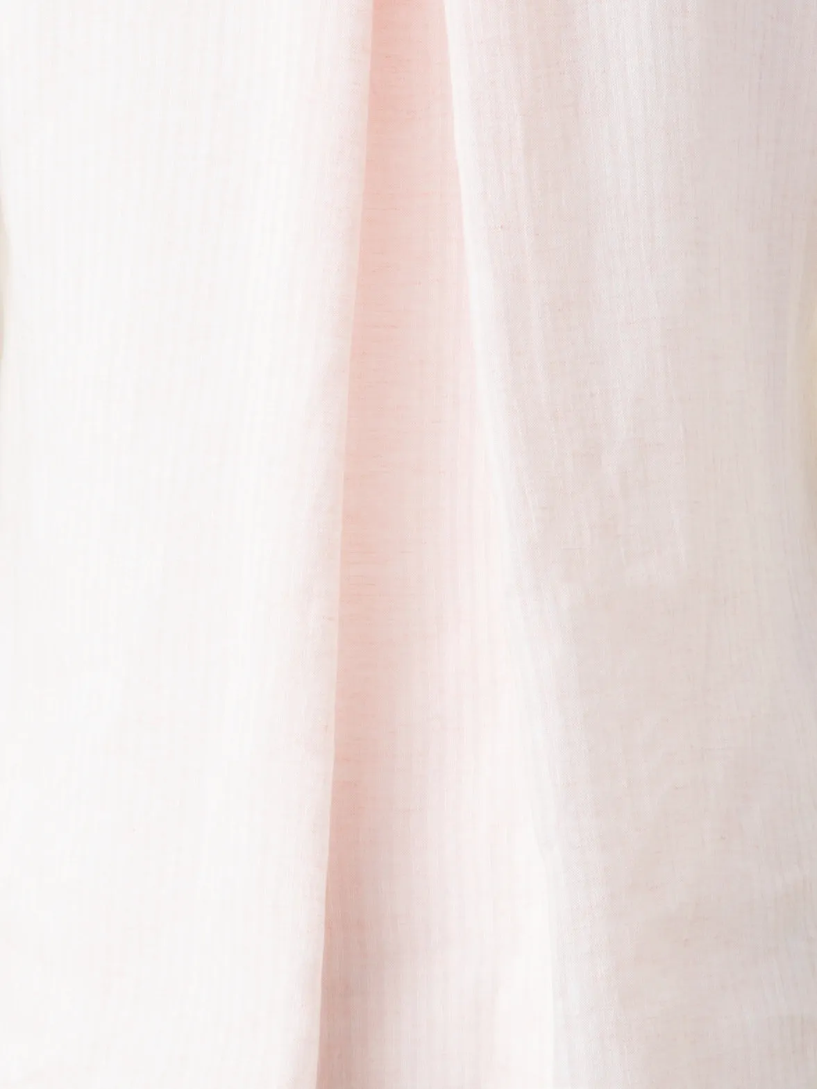 Cap Sleeve Linen Blouse