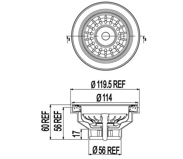 Clark Vital 1.5 End Bowl Kitchen Sink