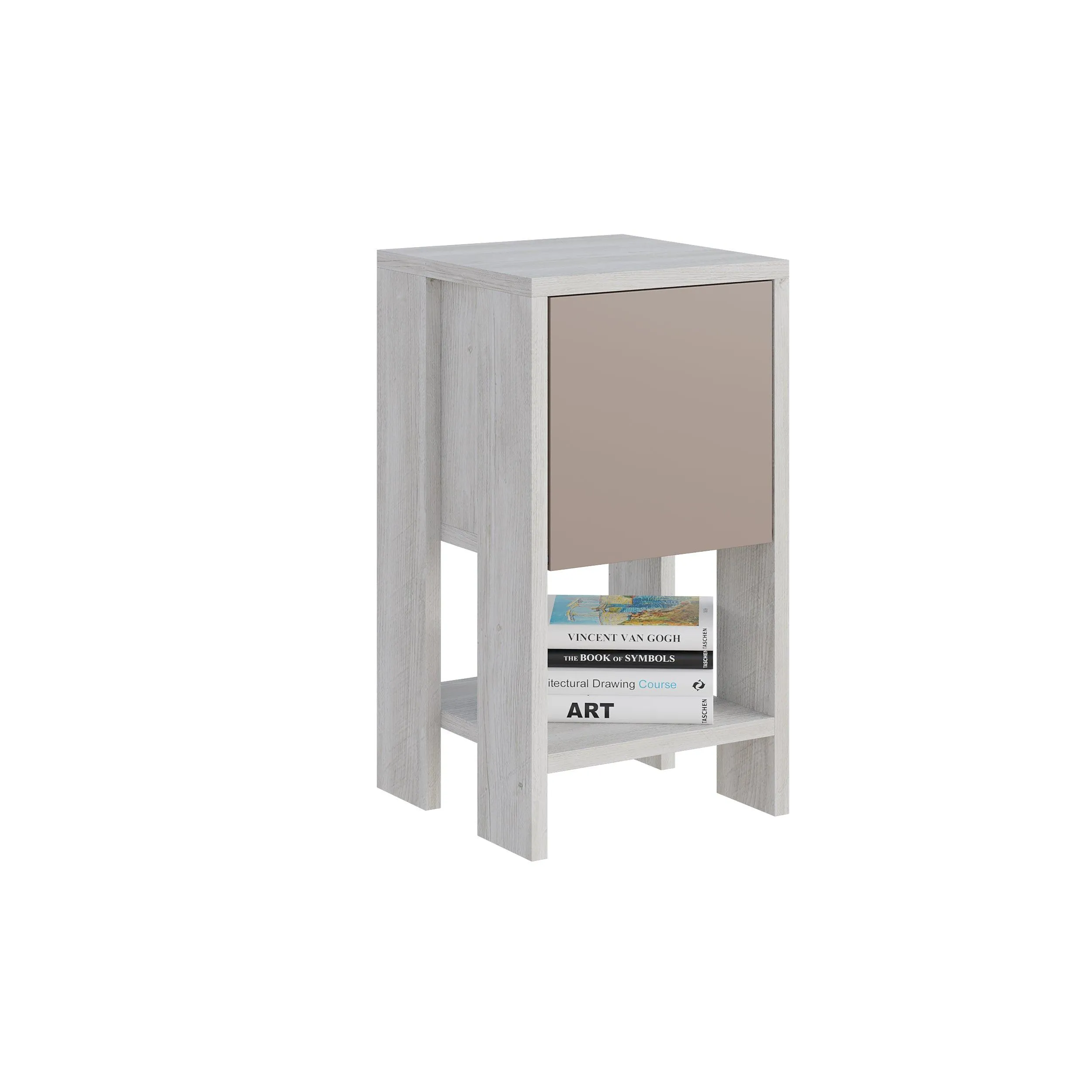 Ema Modern Bedside Table Bedroom Furniture 30cm Width