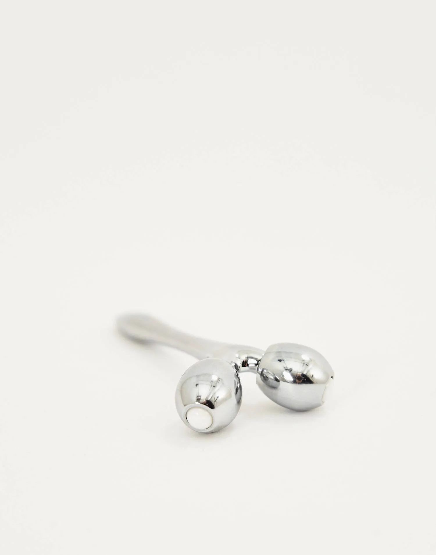 Masajeador facial roller metal