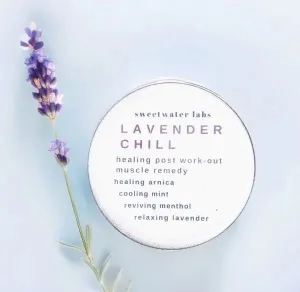 New! LAVENDER CHILL Healing Muscle Balm. Great for post work-out/muscle soreness/back pain