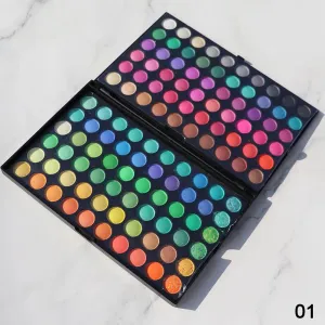 Private Label Eyeshadow Palette 120 Colors Pigment Eye Shadow Vendor Lots -مجموعة ظلال العيون ذات العلامة التجارية الخاصة، 120 لونًا، مجموعة ظلال العيون الصبغية&nbsp;