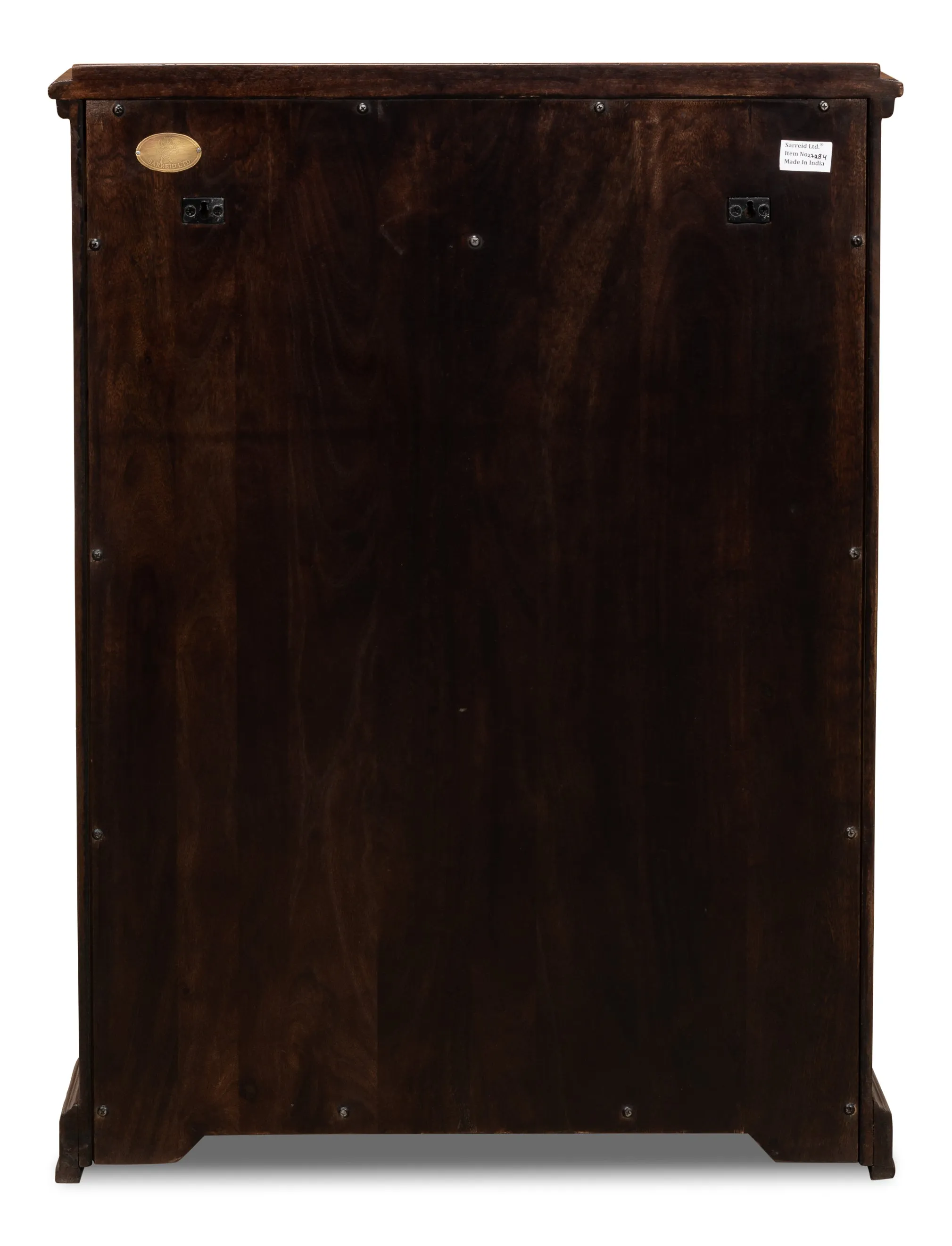 Sarreid - Austrian Hall Cabinet  Walnut - Brown - Traditional
