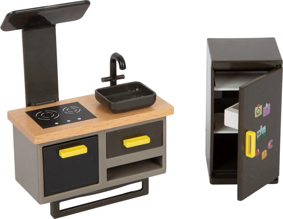 Small Foot Compact Urban Villa Doll's House with Furniture