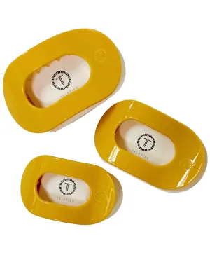 TELETIES Mango Flat Round Hair Clip FINAL SALE