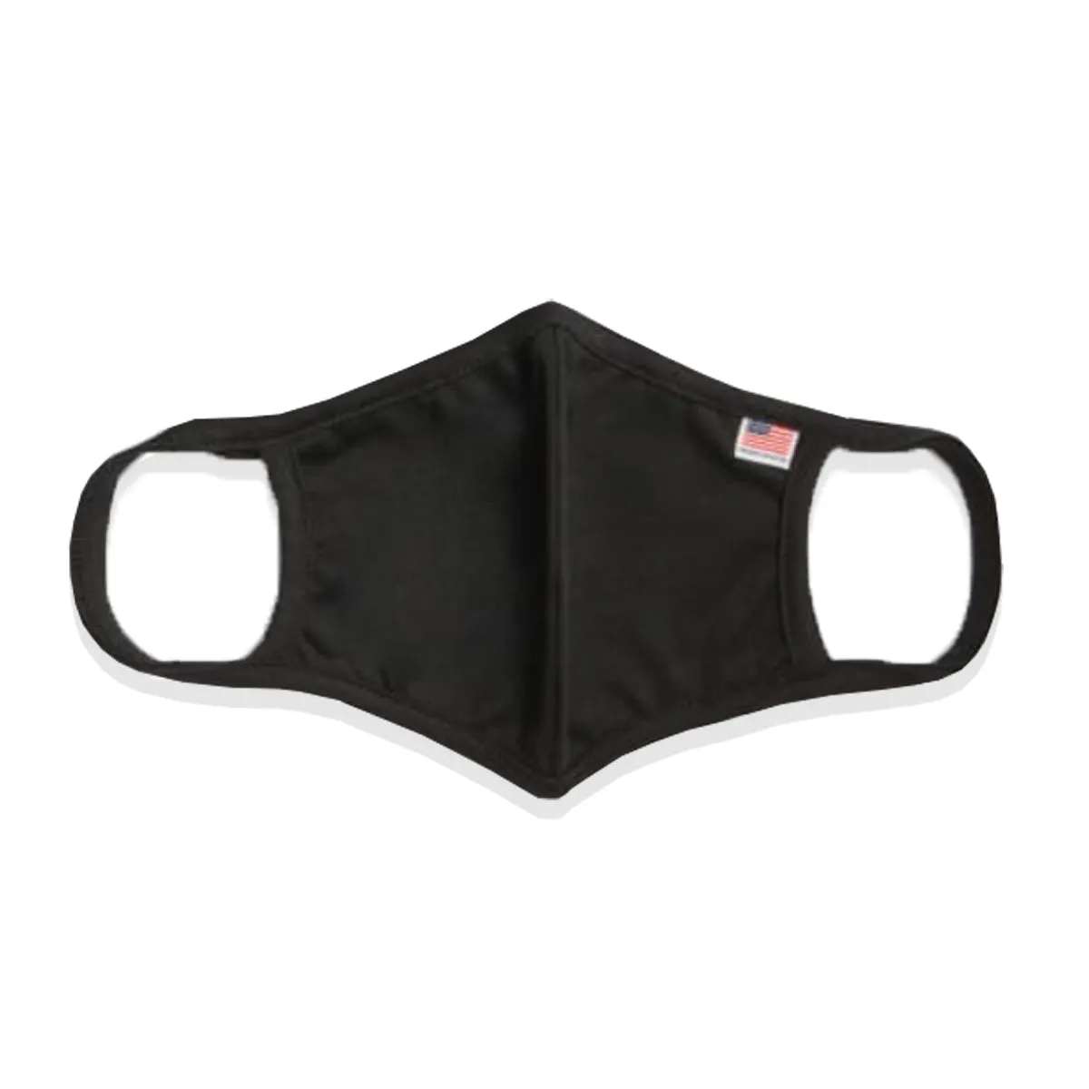 USA Flag Solid Face Mask